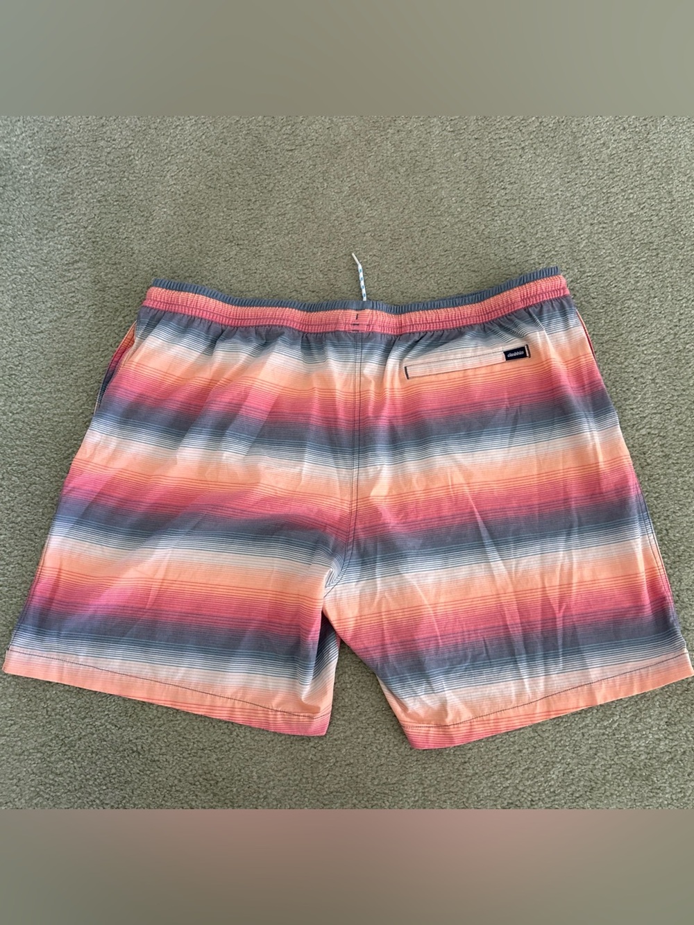 Chubbies 7” Swim Trunk Board Shorts Malibu Sunset 3XL XXXL